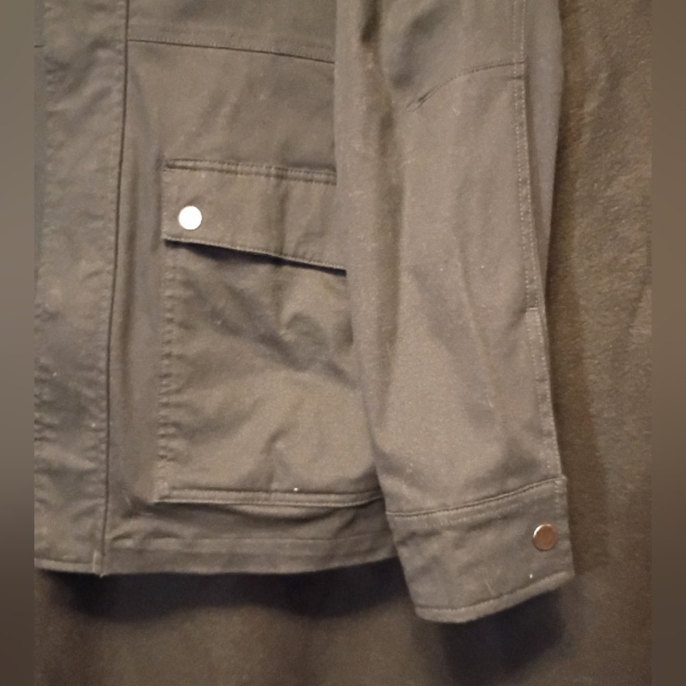 Columbia Loma Vista Black Field Jacket Snap/Zipper Men’s XL - Picture 2 of 11